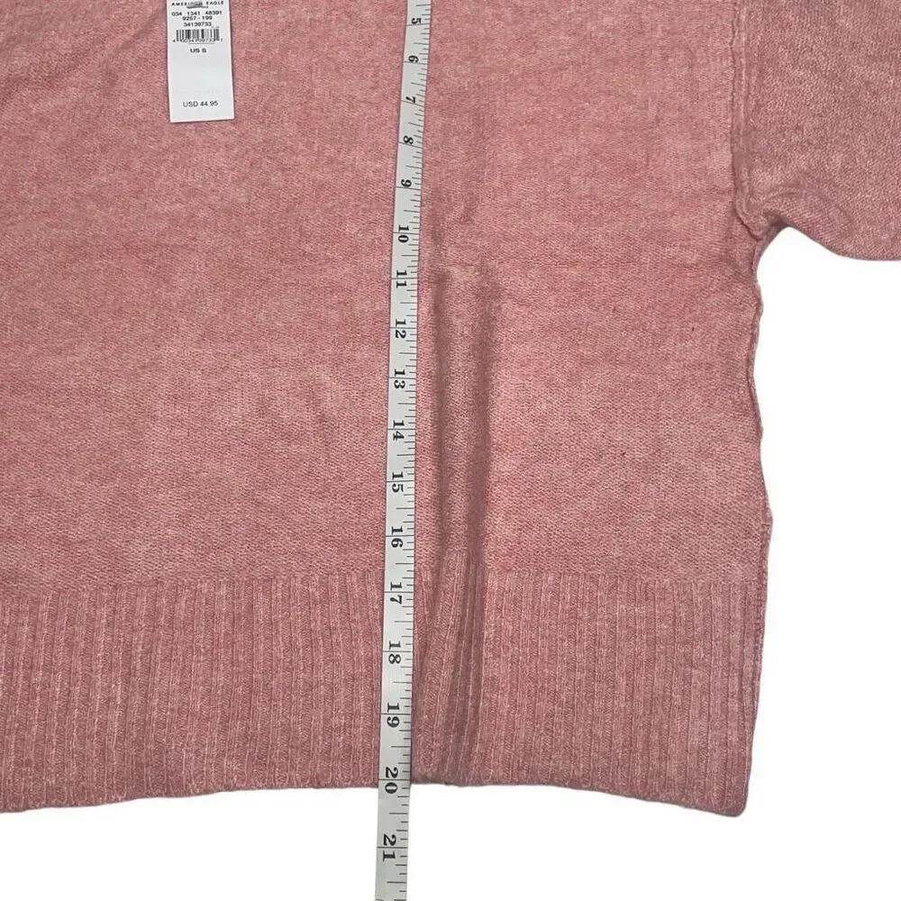 American Eagle Super Soft Peach Oversized Drop Shoulder Sweater